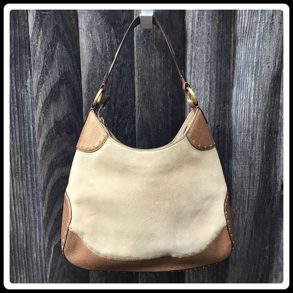 Cole Haan Stephanie suede handbag - Picture 2 of 9